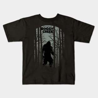 I Believe In Cryptid Bigfoot Kids T-Shirt